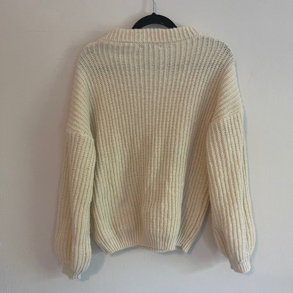 Cream Sweater - Picture 2 of 3